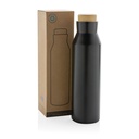 Gaia RCS certified recycled stainless steel vacuum bottle