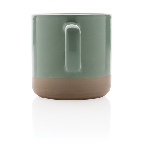 Glazed ceramic mug 360ml