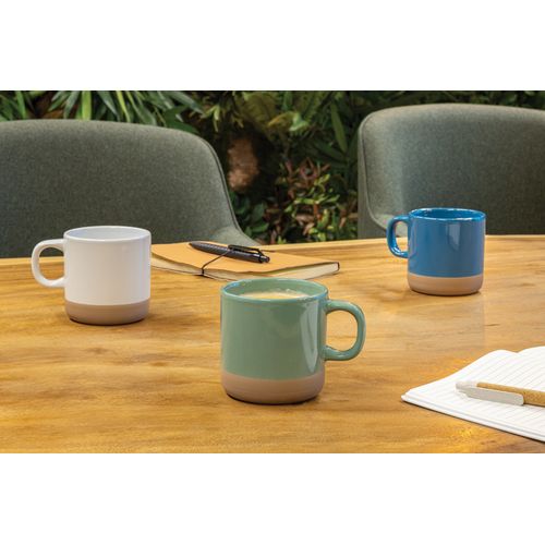 Glazed ceramic mug 360ml