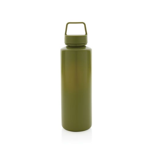 RCS certified recycled PP water bottle with handle