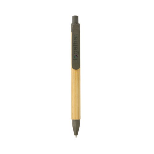 Write responsible recycled paper barrel pen