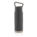 Leakproof vacuum on-the-go bottle with handle