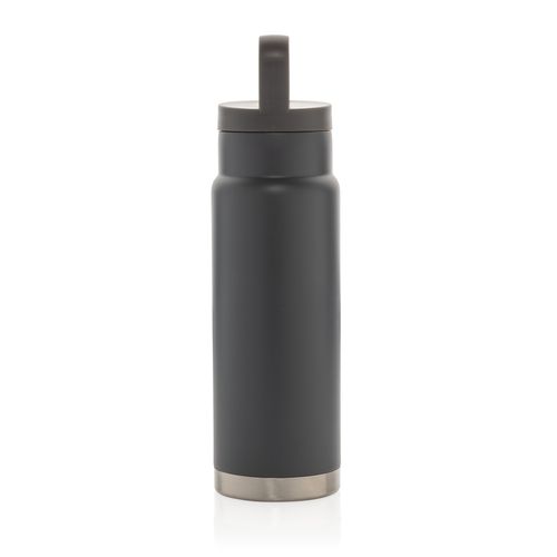 Leakproof vacuum on-the-go bottle with handle