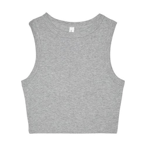 Women's Micro Rib Muscle Crop Tank