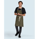 CORSICA - Cord Bib Apron with Pocket