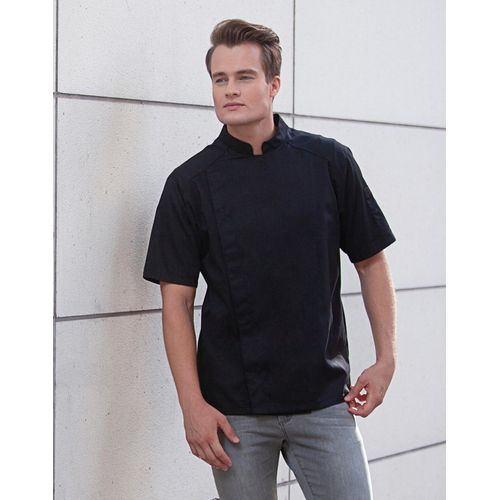 Short-Sleeve Chef Jacket Modern-Look