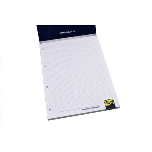 Note pads A4 with cover