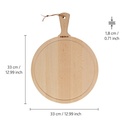 BOSKA Serving Board Round Amigo L