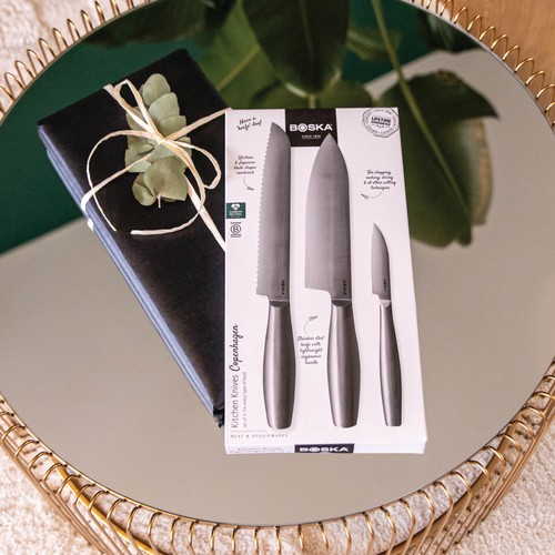 BOSKA Kitchen Knives Copenhagen, set of 3