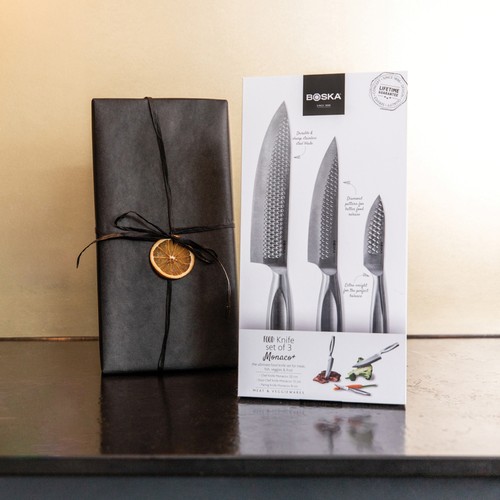 BOSKA Kitchen Knives Monaco+, set of 3