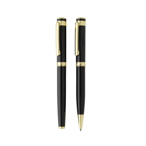 Swiss Peak Luca RCS recycled brass deluxe pen set