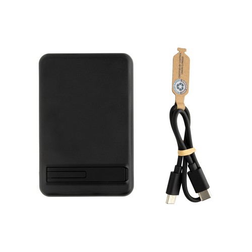 Zen RCS rplastic 5000 mah 5W magnetic bamboo powerbank