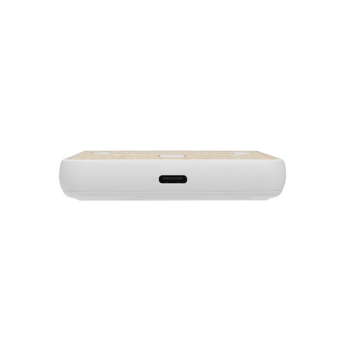 Zen RCS rplastic 5000 mah 5W magnetic bamboo powerbank