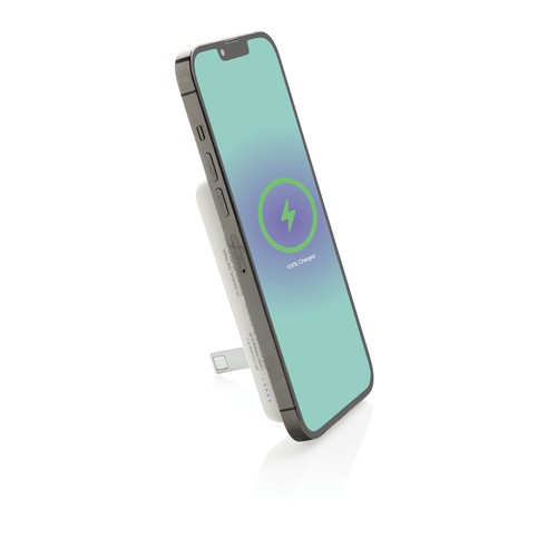 Zen RCS rplastic 5000 mah 5W magnetic bamboo powerbank