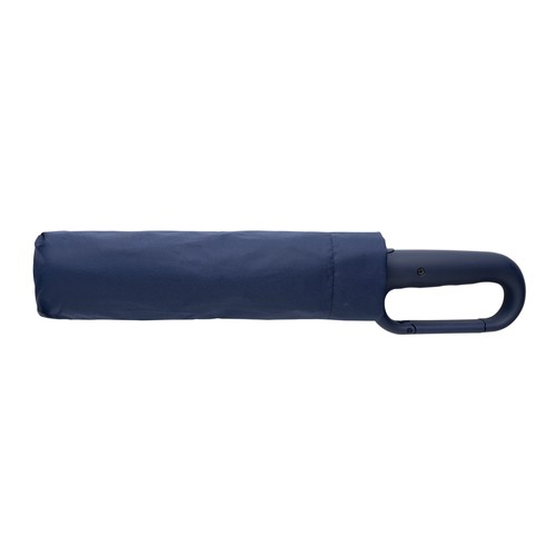 Yara 21" AWARE™ RPET solid colour umbrella with carabiner