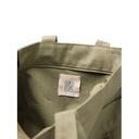 VINGA Hilo AWARE™ recycled canvas zip tote