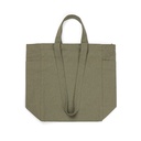 VINGA Hilo AWARE™ recycled canvas zip tote