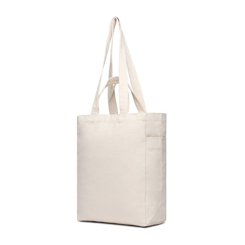 VINGA Hilo AWARE™ recycled canvas zip tote