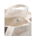 VINGA Hilo AWARE™ recycled canvas zip tote