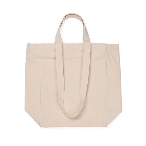 VINGA Hilo AWARE™ recycled canvas zip tote