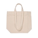 VINGA Hilo AWARE™ recycled canvas zip tote