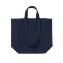 VINGA Hilo AWARE™ recycled canvas zip tote