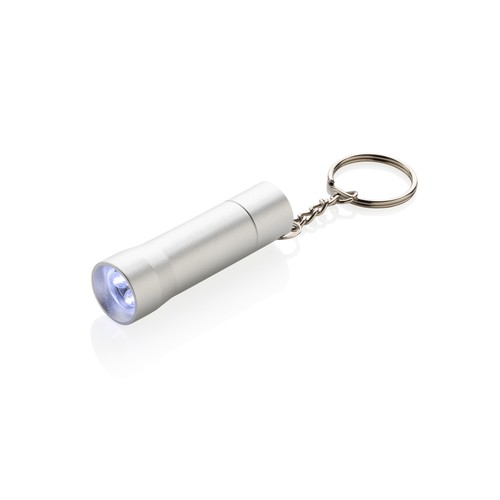 Flash RCS recycled aluminium keychain torch