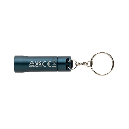 Flash RCS recycled aluminium keychain torch