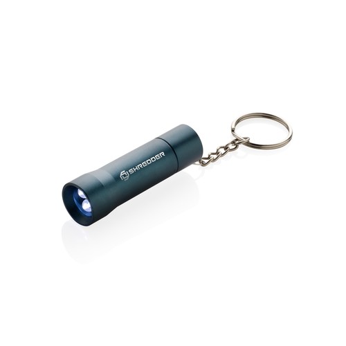 Flash RCS recycled aluminium keychain torch