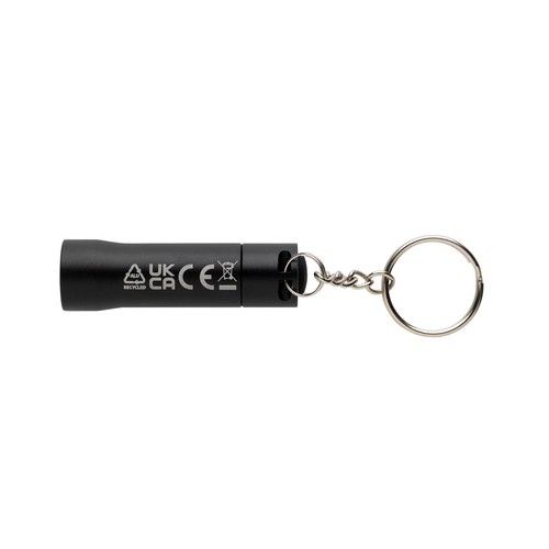 Flash RCS recycled aluminium keychain torch