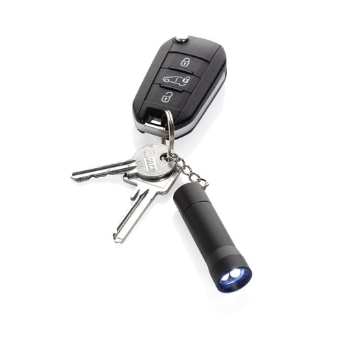 Flash RCS recycled aluminium keychain torch