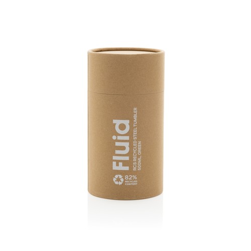 Fluid RCS certified recycled steel tumbler 500ml