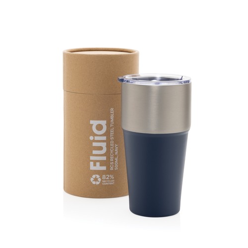 Fluid RCS certified recycled steel tumbler 500ml