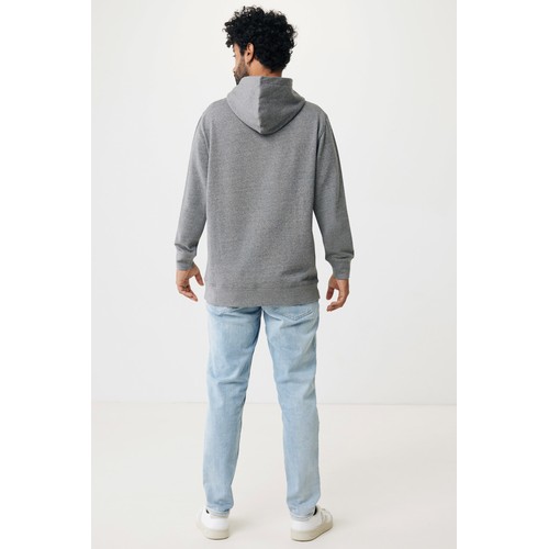 Iqoniq Yengo recycled cotton hoodie with sidepockets