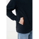 Iqoniq Yengo recycled cotton hoodie with sidepockets