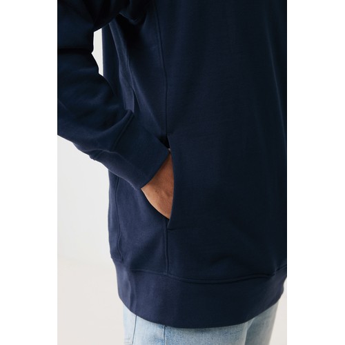 Iqoniq Yengo recycled cotton hoodie with sidepockets