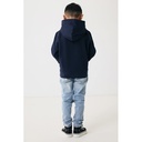 Iqoniq Yengo kids recycled cotton hoodie with sidepockets