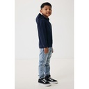 Iqoniq Yengo kids recycled cotton hoodie with sidepockets