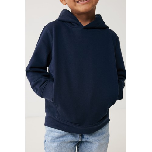 Iqoniq Yengo kids recycled cotton hoodie with sidepockets