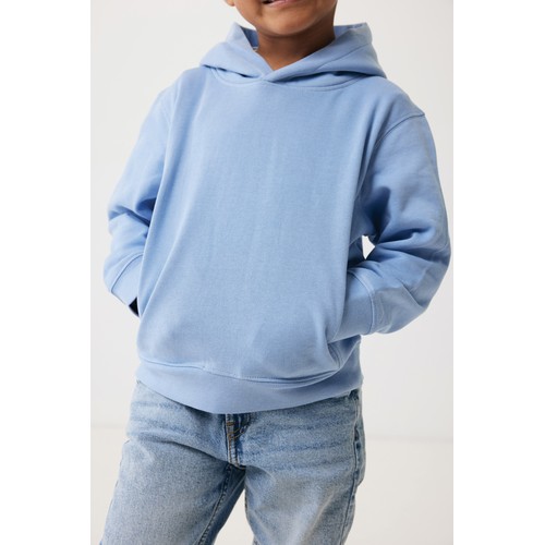 Iqoniq Yengo kids recycled cotton hoodie with sidepockets