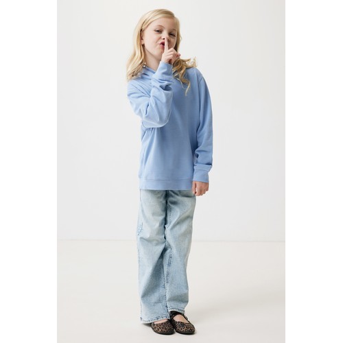 Iqoniq Yengo kids recycled cotton hoodie with sidepockets