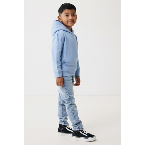 Iqoniq Yengo kids recycled cotton hoodie with sidepockets