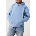 Iqoniq Yengo kids recycled cotton hoodie with sidepockets