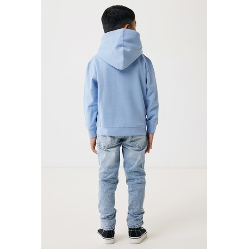 Iqoniq Yengo kids recycled cotton hoodie with sidepockets