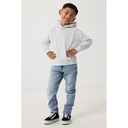 Iqoniq Yengo kids recycled cotton hoodie with sidepockets