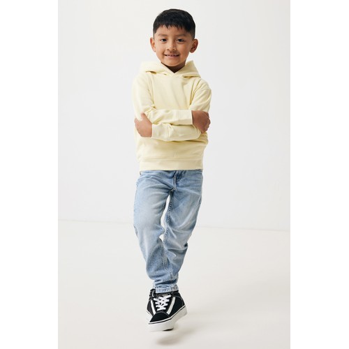 Iqoniq Yengo kids recycled cotton hoodie with sidepockets