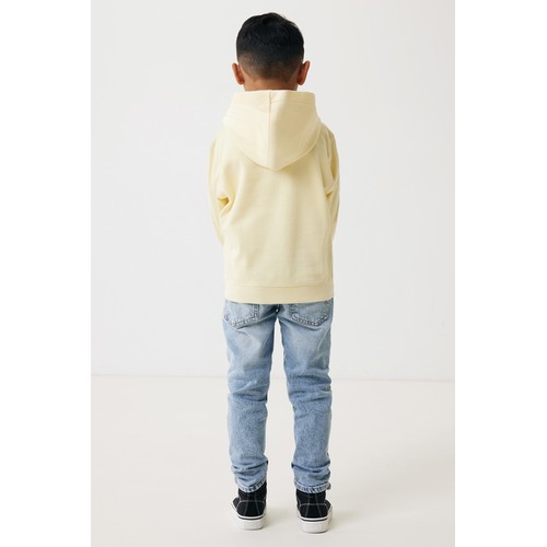 Iqoniq Yengo kids recycled cotton hoodie with sidepockets