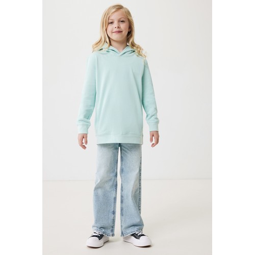 Iqoniq Yengo kids recycled cotton hoodie with sidepockets