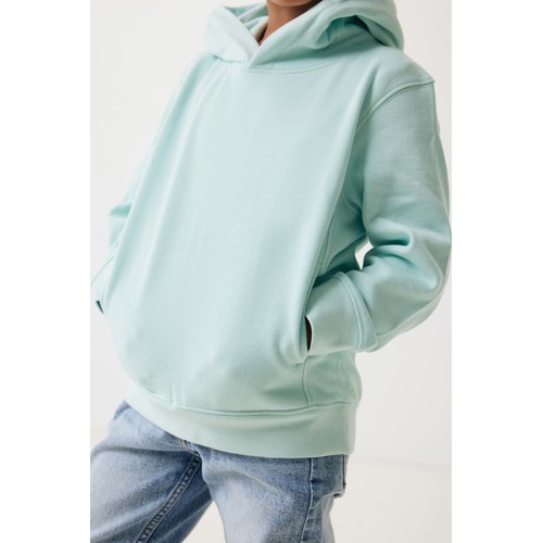 Iqoniq Yengo kids recycled cotton hoodie with sidepockets