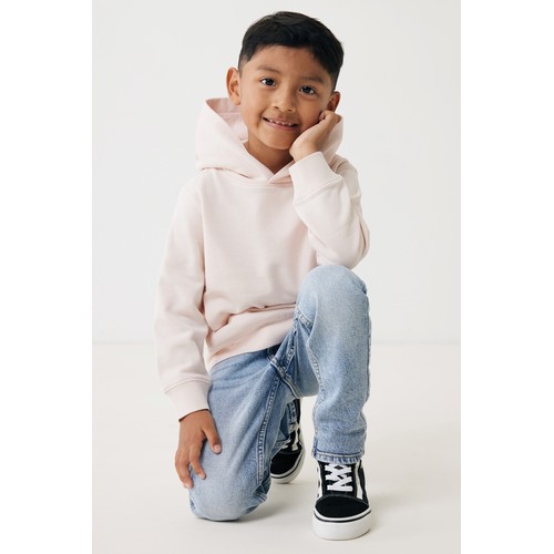 Iqoniq Yengo kids recycled cotton hoodie with sidepockets